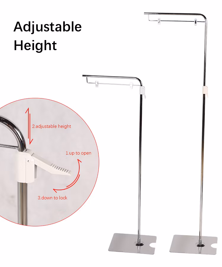 Supermarket Indoor Promotion Pop Floor Display Stand Sign Holder