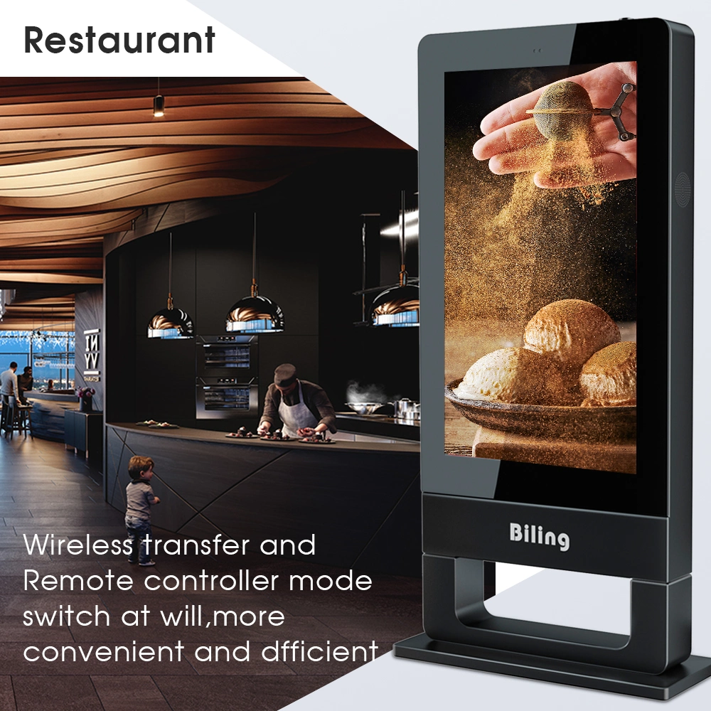 Digital Advertisement Player Touch Screen Outdoor LCD Totem Kiosk Digital Signage Price 55 Inch