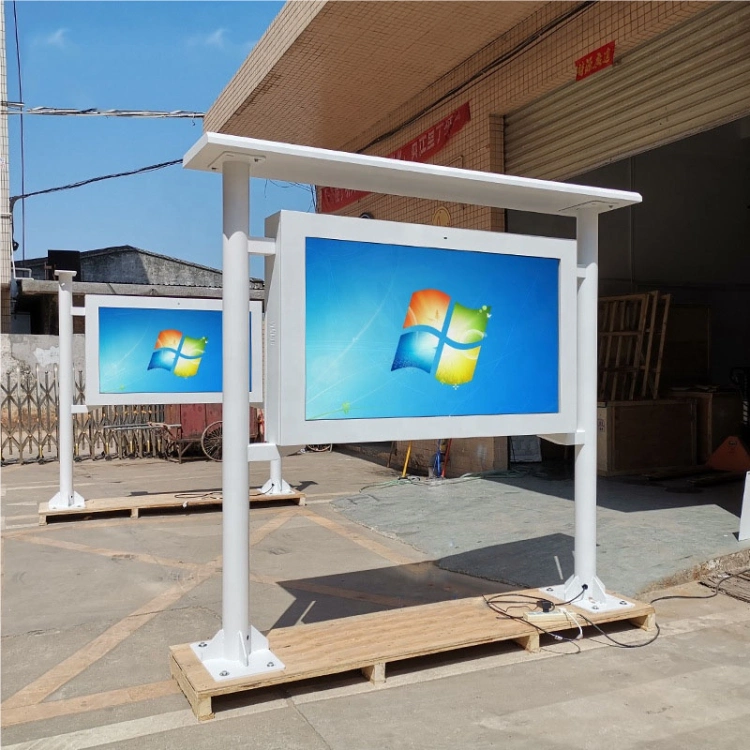 Envision 55 65 75 86 Commercial Monitor Advertising Player IP65 Outdoor LCD Waterproof Totem Displays Interactive Touch Screen Kiosk Information Digital Signage