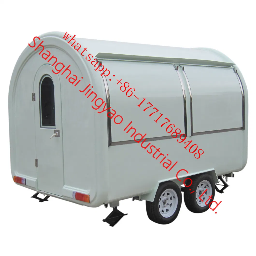 High Quaility Street Ice Cream Hot Dog Fast Food Trucks Ice Cream Cart Fruit Juice Food Kiosk Truck Food Vending Truck Donut Food Trailer Beverages Food Kiosk