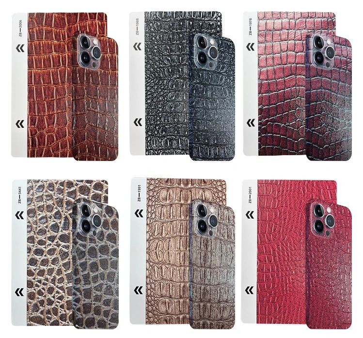 Custom Mobile Case Leather Sticker for Moto/Lenovo Mobile