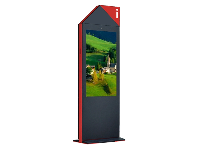 55 Inch Air-Cooled Vertical Screen Floor Ultra-Thin Outdoor Advertising Machine LCD Ad Screen LED Digital Signage Android Digital Signage 4K Advertising