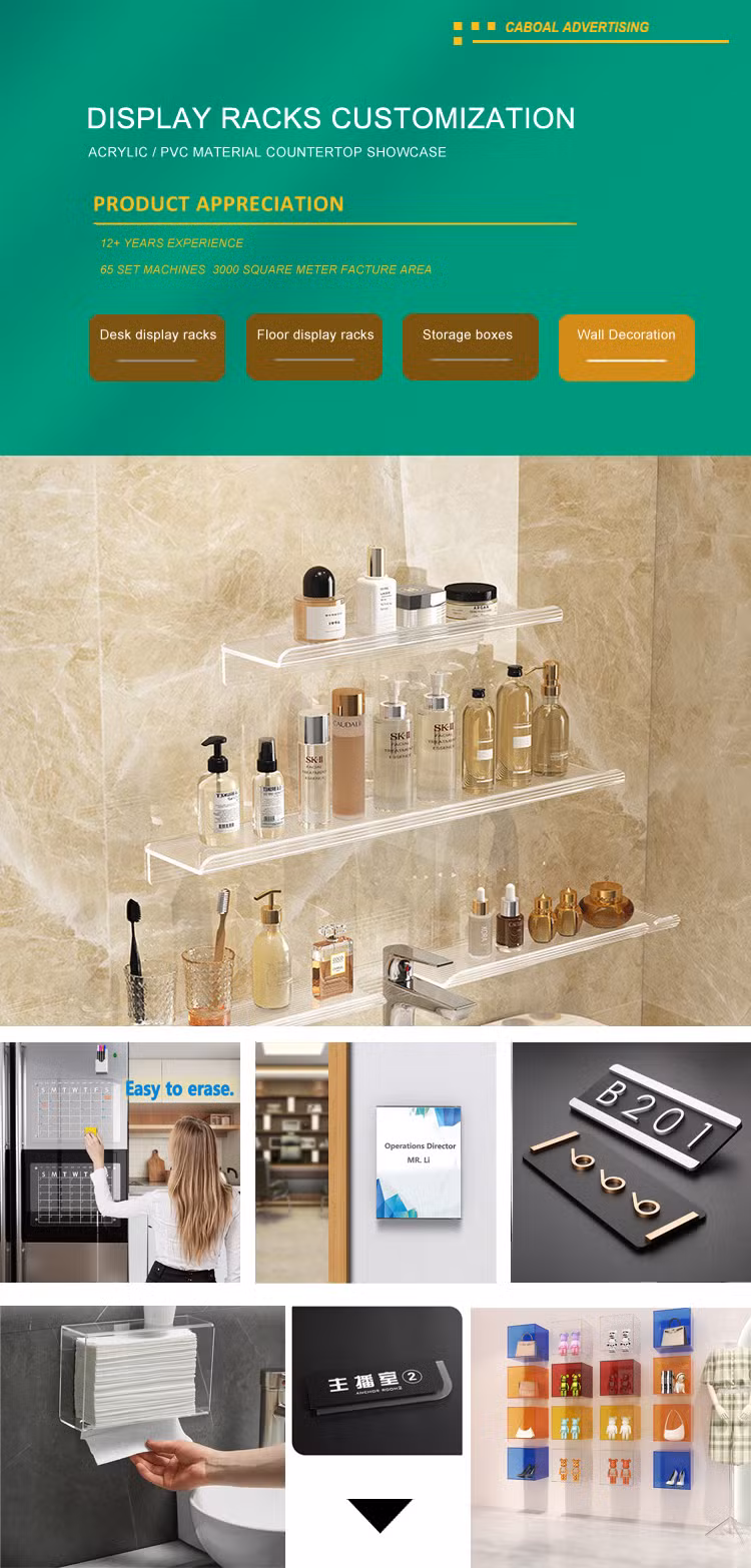 Versatile Menu Poster Flyer Display Stand A4 A5 Transparent Acrylic Sign Holder