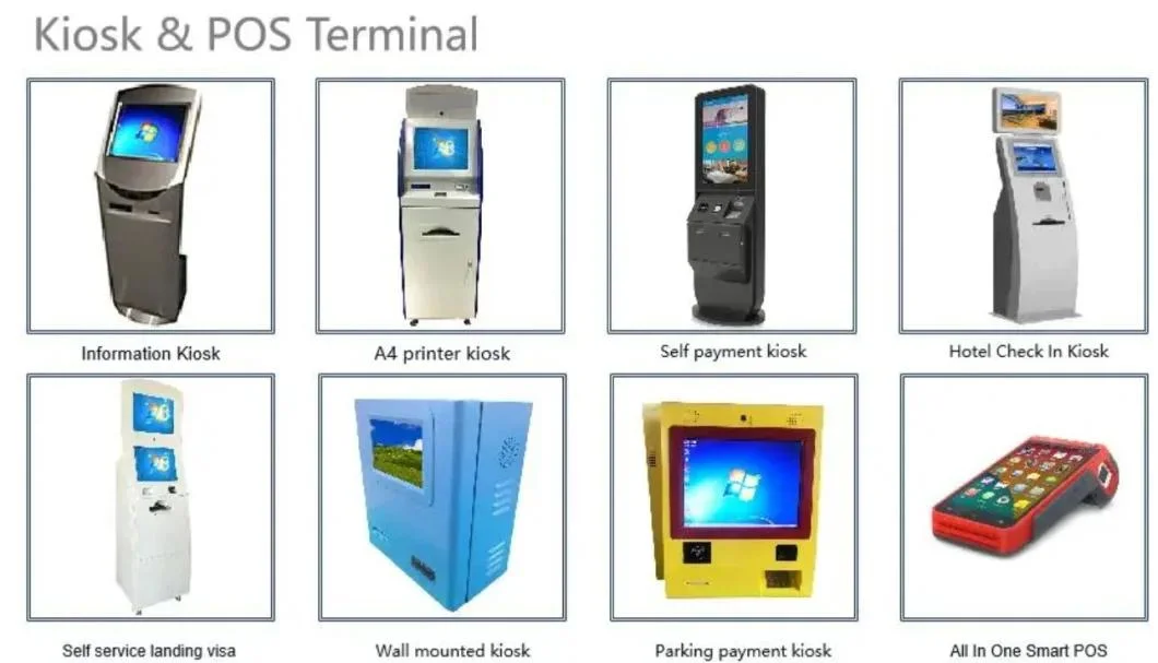 Restaurant Wireless Ordering Machine Touch Screen Self-Service Payment Kiosk POS System Ticket Printer in China