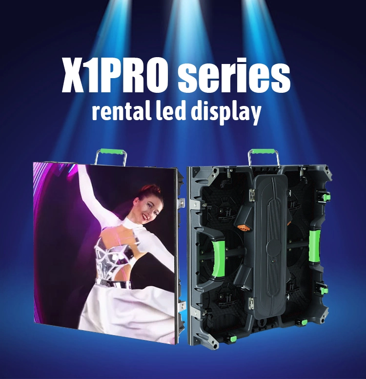 Waterproof Indoor/Outdoor P3.91 Seamless Installation Advertising Rental LED Display Screen