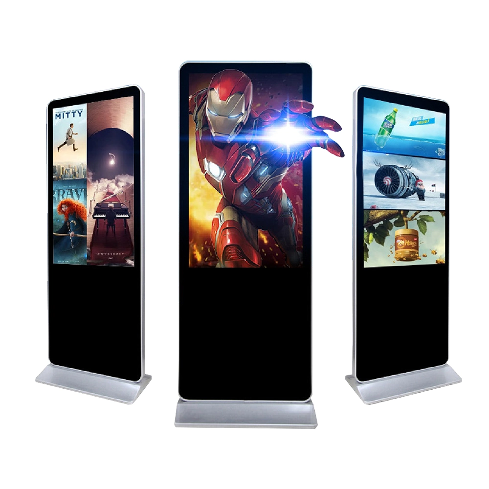 55 Inch IPS Touch Screen Totem Android Kiosk Standingtouch Panel Advertising Display Kiosk