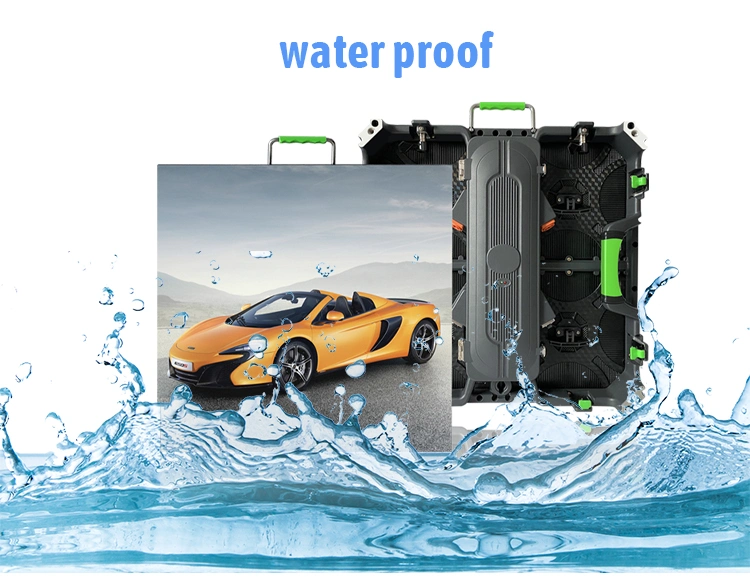 Waterproof Indoor/Outdoor P3.91 Seamless Installation Advertising Rental LED Display Screen