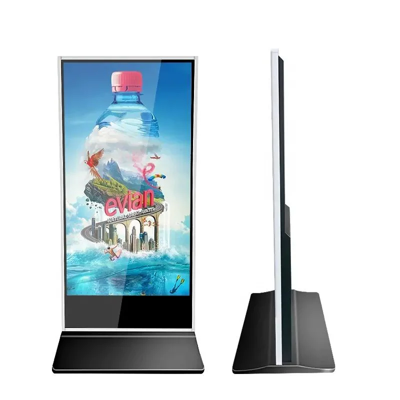 Floor Standing Advertising Kiosk 43 Inch Indoor Totem Touch Screen OEM TFT Digital Signage for LCD Advertisement Player