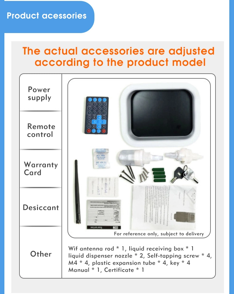 LCD Advertising Display Digital Signage Kiosk with Liquid Soap Hand Sanitizer