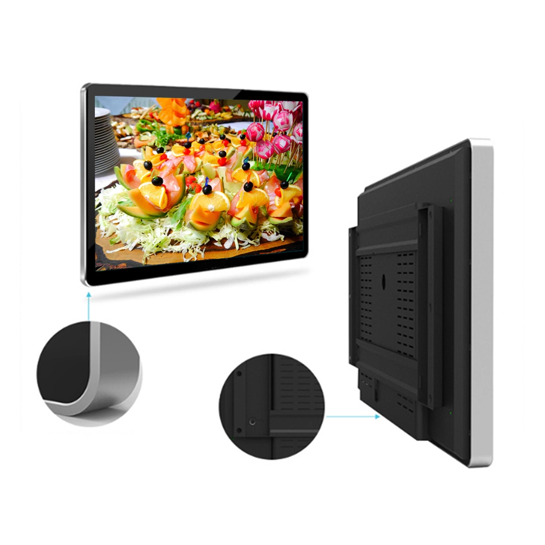 Wall Mount Display 32 Inch Advertising All in One LCD Digital Signage Wall Mount Video Player 3G WiFi Free Floor Standing Kiosk