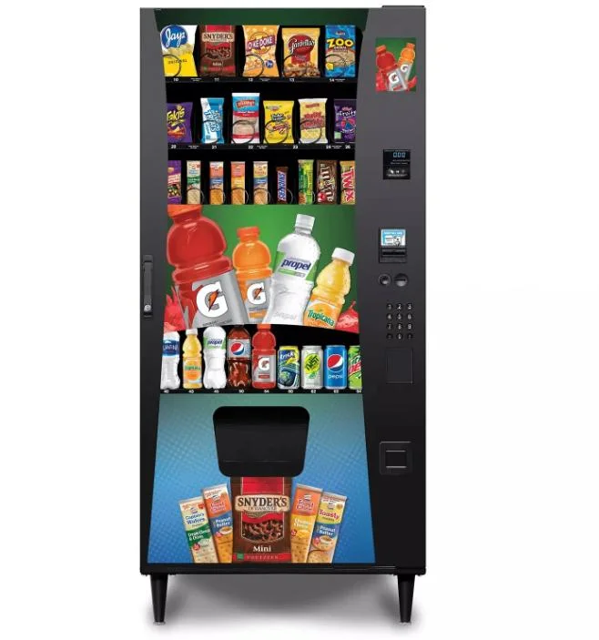 Self-Service Large Capacity Automatic Drink Vending Machine Snack and Drink Vending Kiosk