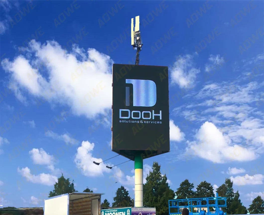 Outdoor LED Wall IP67 Aluminum LED Screen P6.67 P8 P10 High Definition Waterproof Fixed LED Display Billboard