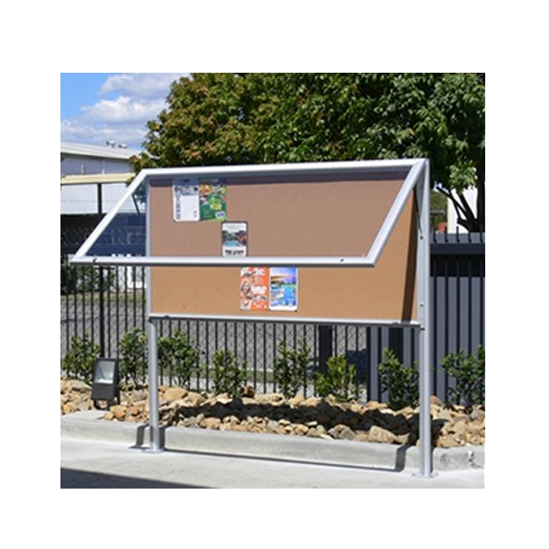 Custom Stainless Steel Digital Bulletin Advertising Notice Board