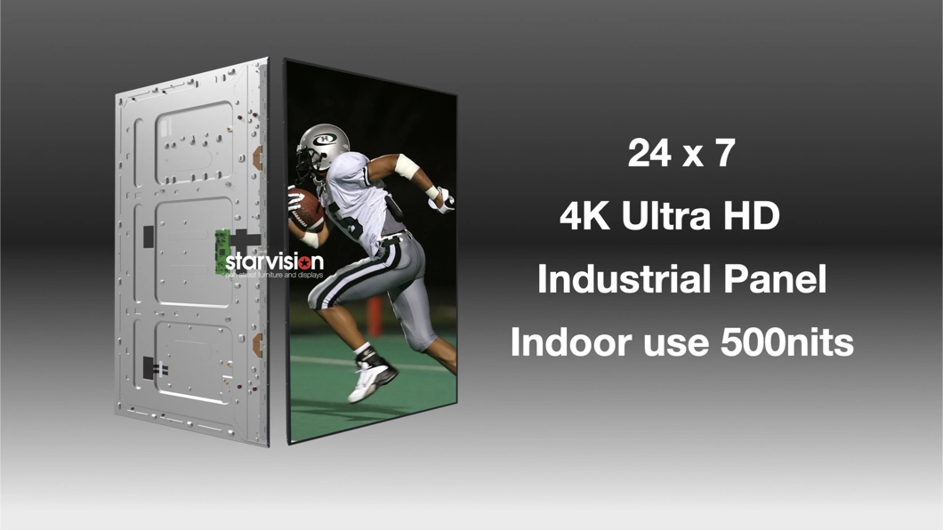 55 Inch Commercial Indoor Poster LCD Digital Signage and Display Advertising Players Screen Kiosks