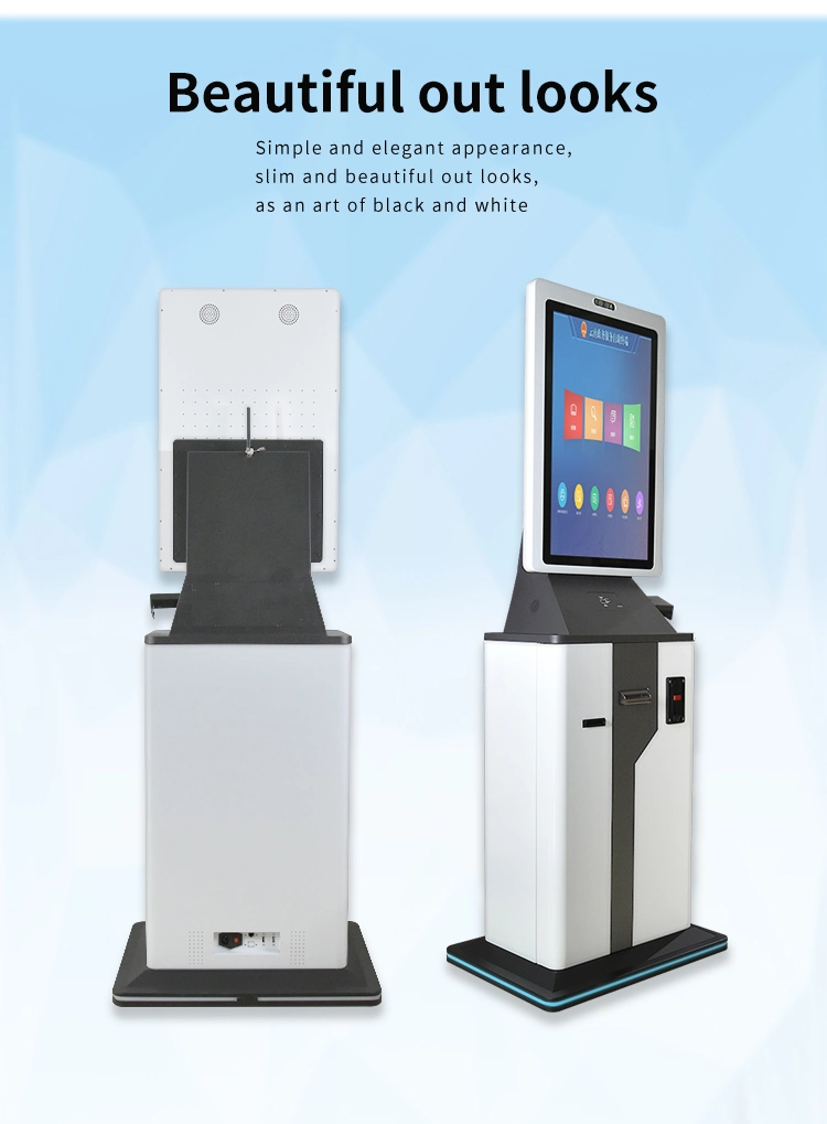 Grocery Supermarket Tablet Touch Screen Msr Camera RFID Self Service Checkout Machines Scanner Payment Terminal Kiosk Panel Display