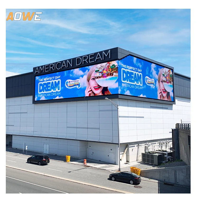 Outdoor LED Wall IP67 Aluminum LED Screen P6.67 P8 P10 High Definition Waterproof Fixed LED Display Billboard