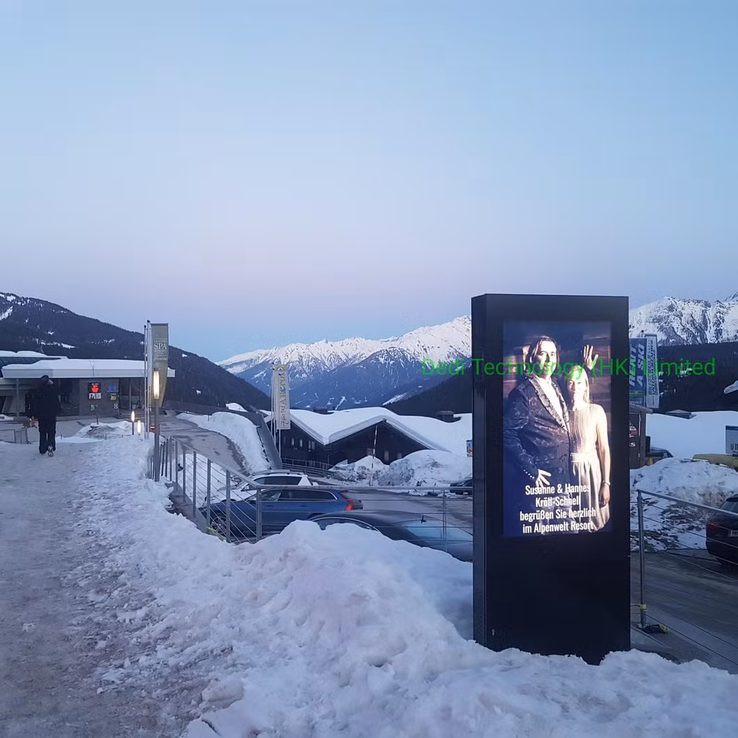 85′′ Outdoor 3000 Nit Interactive Touchscreen Digital Sign