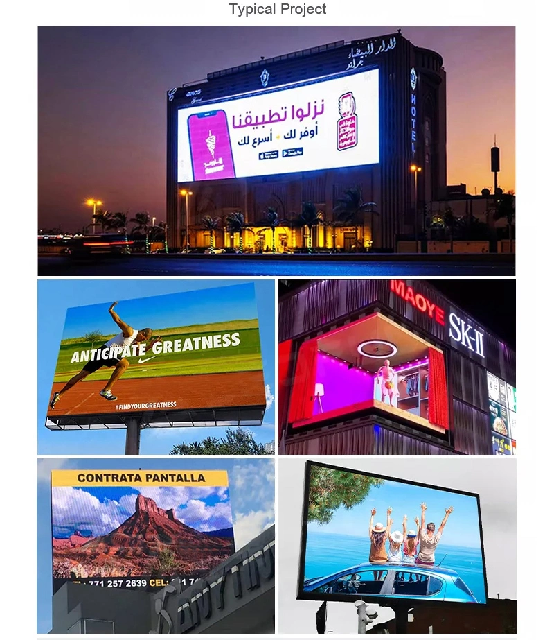 Factory Wholesale Digital Outdoor Indoor Advertising LED Display 3D LED Billboard