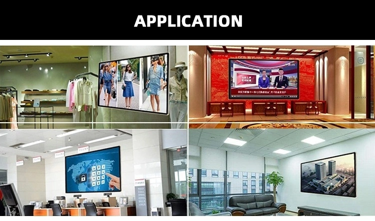 LCD Digital Signage and Displays HD Poster LCD Kiosk 4K Indoor Advertising Player HD Touch Screen Kiosk