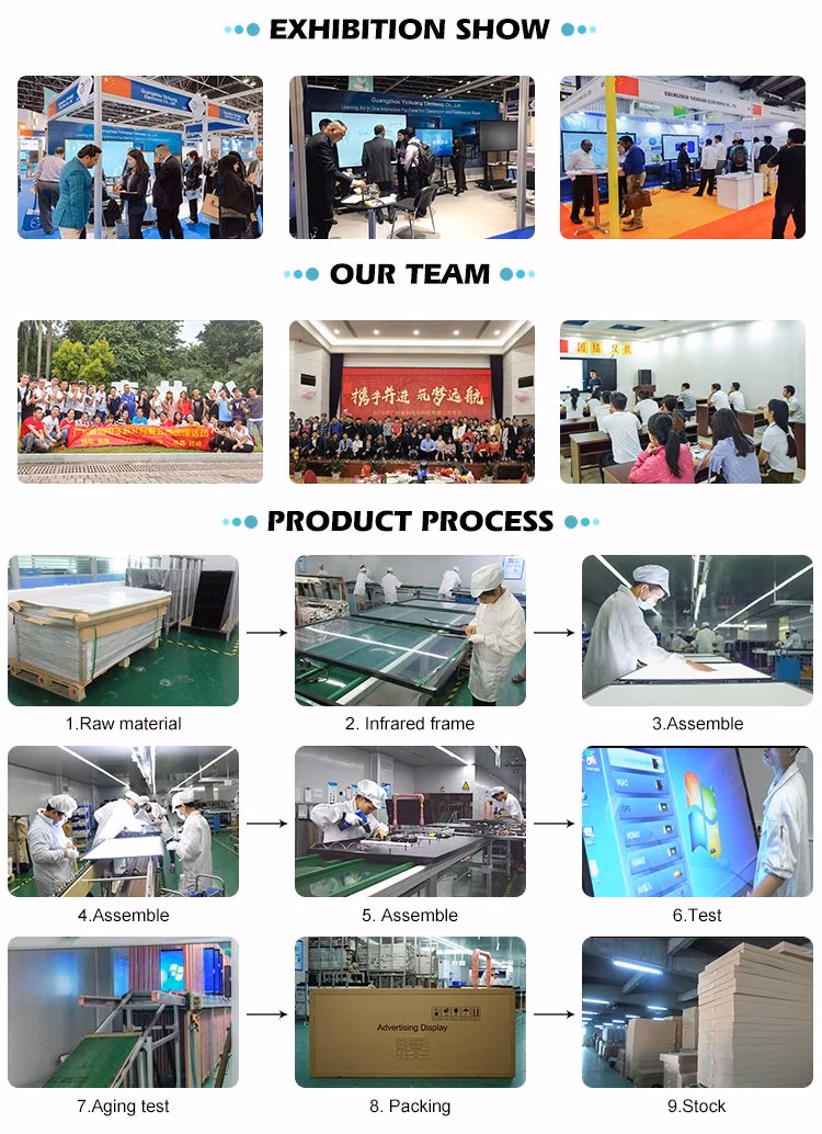 60 Inch Advertising Screen All in One Totem Digital Signage Touch Kiosk