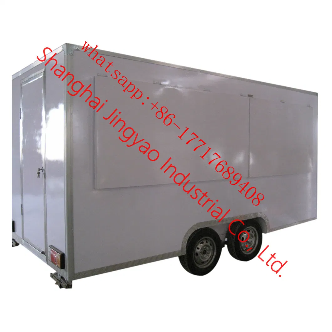 High Quaility Street Ice Cream Hot Dog Fast Food Trucks Ice Cream Cart Fruit Juice Food Kiosk Truck Food Vending Truck Donut Food Trailer Beverages Food Kiosk