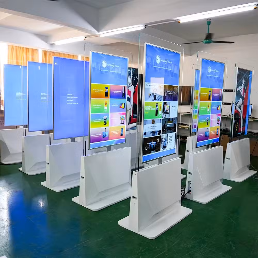 Tempered Glass for Touch Screen Advertising Digital Poster Kiosk