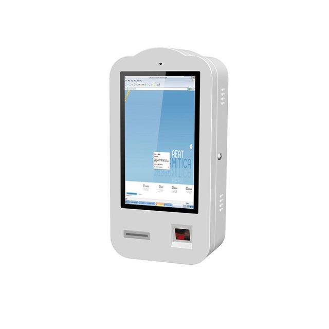 Food Restaurant Touch Screen Self Ordering Payment Kiosk with Receipt Printer