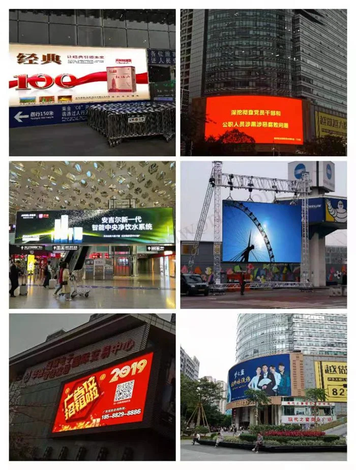 Digital Outdoor Indoor Advertising Full Color LED Display Screen Sign Video Wall Electronic Signage Poster Vehicle Pole 3D Billboard Price P10/P8/P6/P5/P4/P3/P2