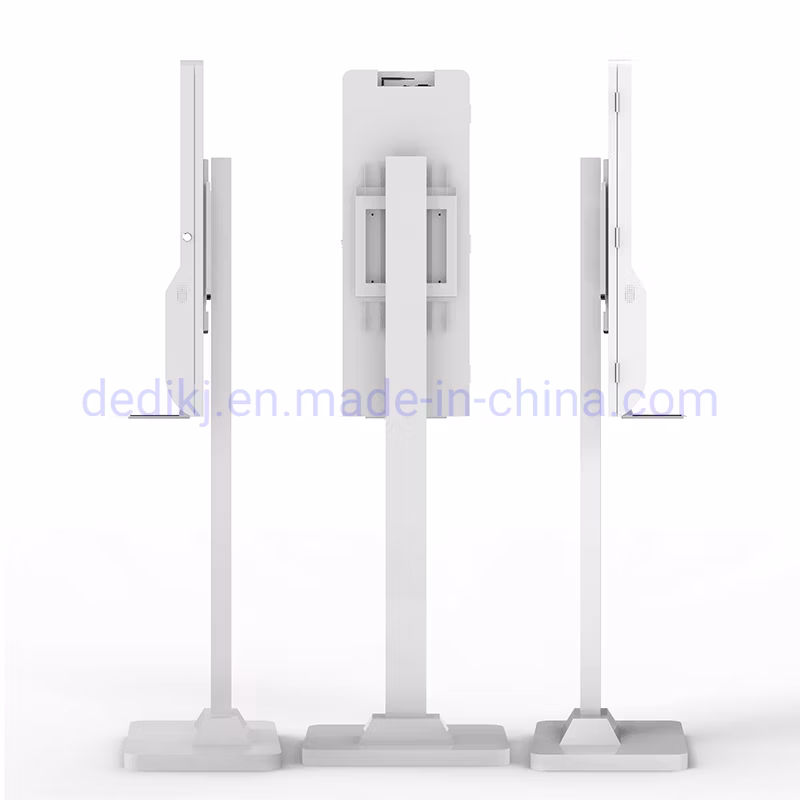 Floor Stand Electronic Hand Sanitizer Alcohol Gel Dispenser Soap Dispenser Kiosk