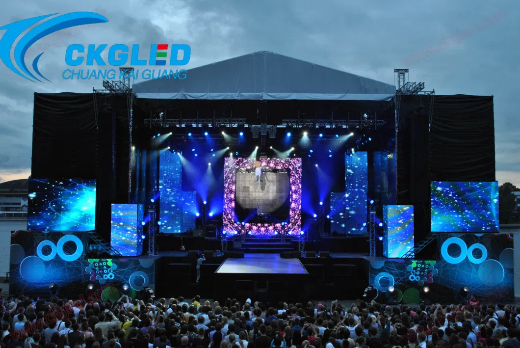 P3.91 Indoor Outdoor Rental Events Advertising Full Color LED Display Screen