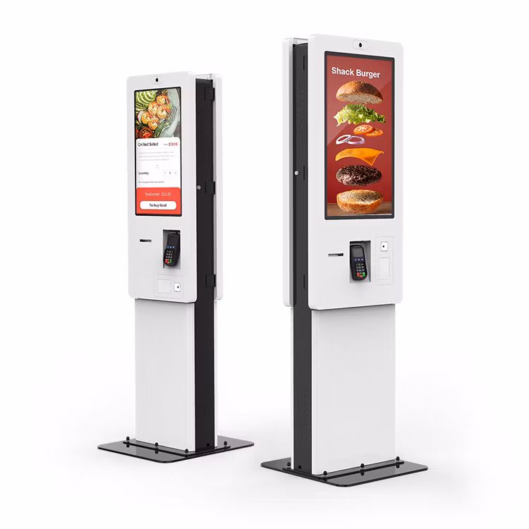 Self-Service Kiosk Smart Teller System Customized Multifunction with Cash Recycle