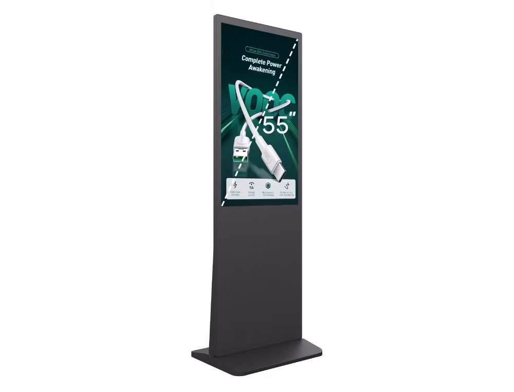 55 Inch LCD Digital Interactive Displays Advertising Signage Interactive Display Kiosks
