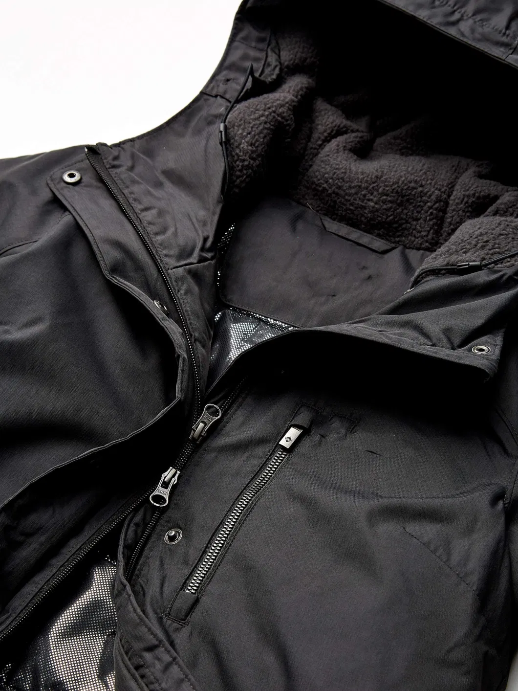 Asiapo China Factory Women′s Winter Outdoor Trench Puffer Jacket with Detachable Fur Trim Hood
