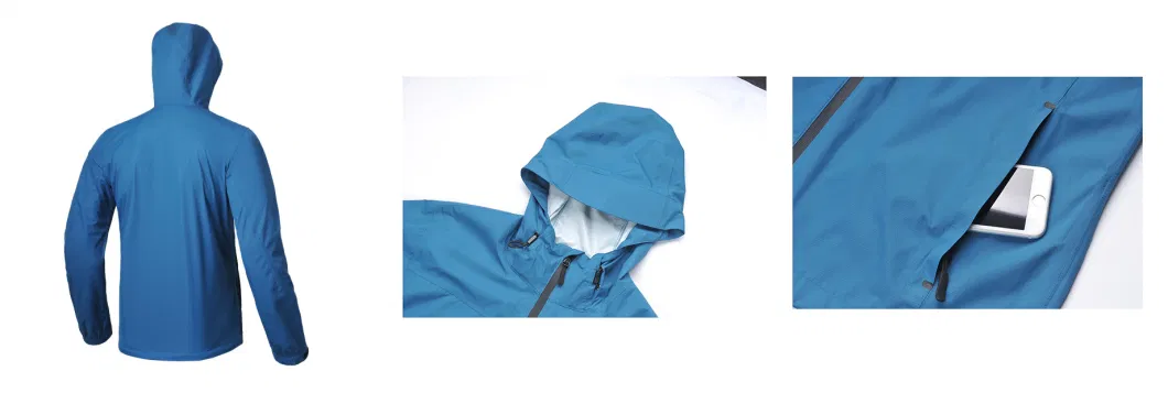 New Waterproof Windproof Jacket Raincoat Men Sportswear Outdoor Hooded Jackets