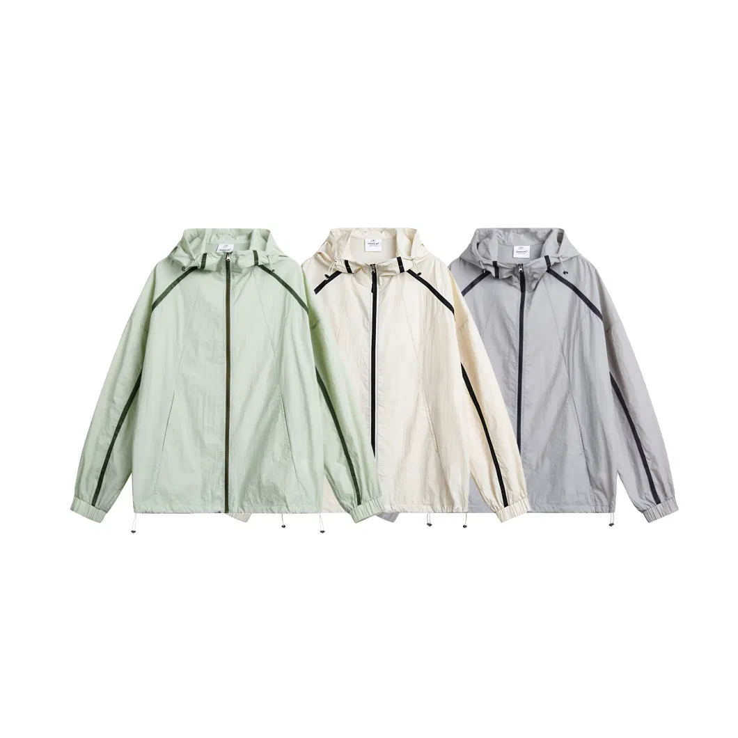 Outdoor Waterproof and Windproof Travel Jacket Women′s Hooded Commuter Casual Jacket