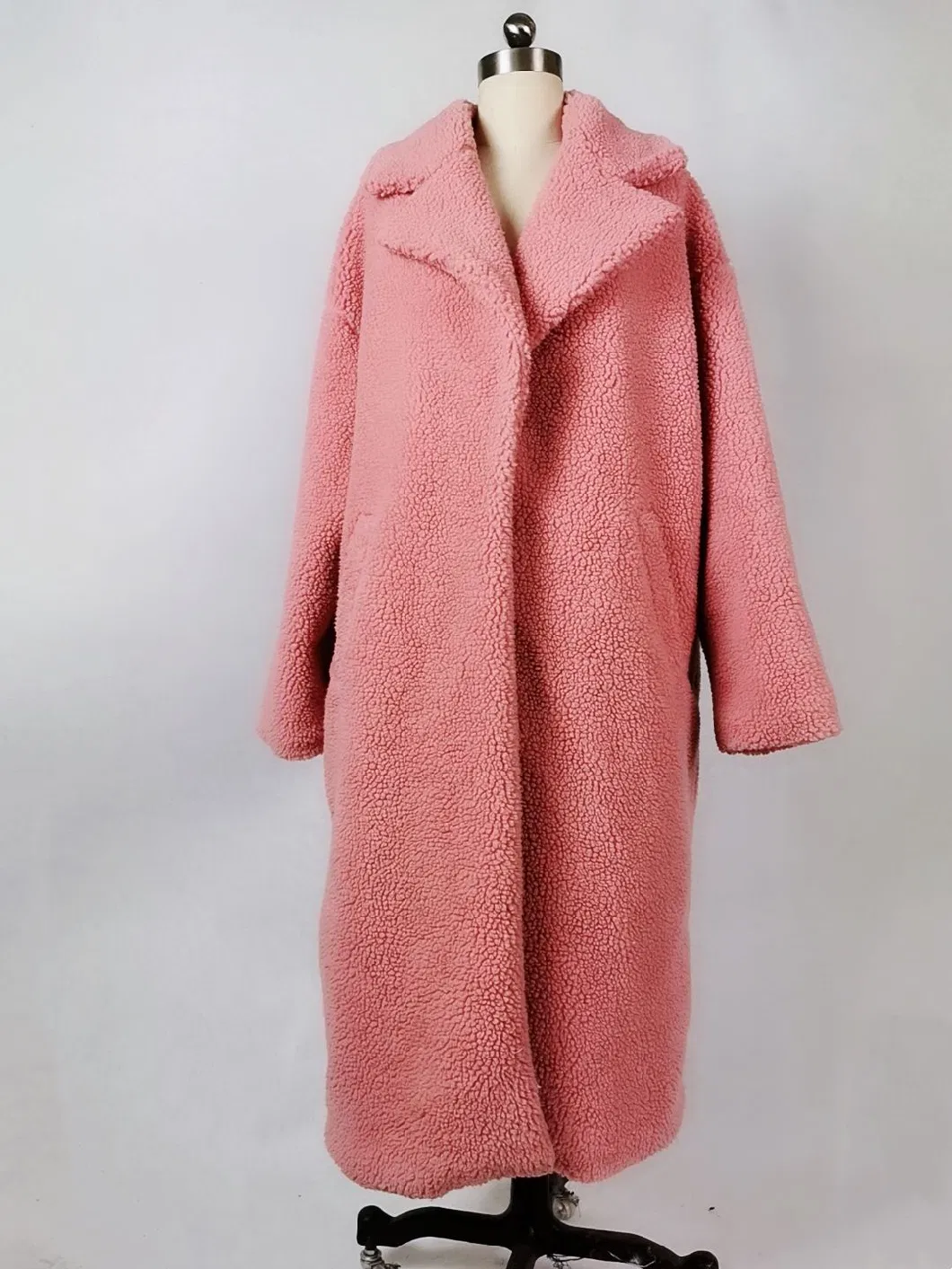 Wholesale Plus Size Short Fake Fur Women′s Faux Lamb Wool Teddy Jacket Fur Coat for Autumn and Winter