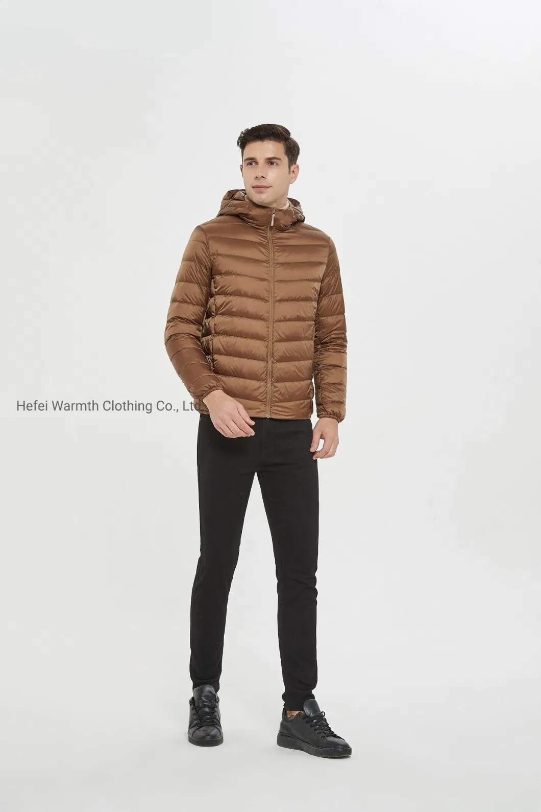 Fashion Men Down Jacket Coats Warm Windproof Winter Puffer Jackets for Male Fashion Down Parka
