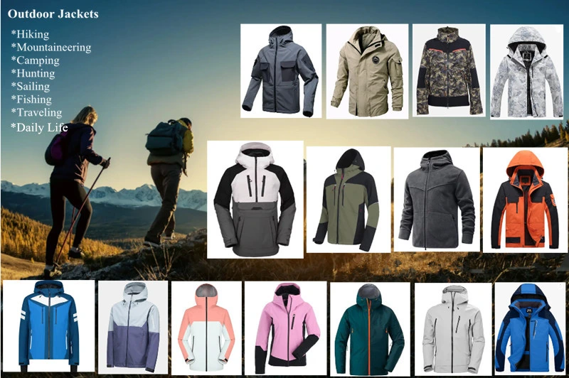 Children Outdoor Printed Clothes Waterproof Breathable Fleece Lined Full Zip Hoodies