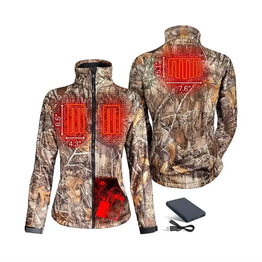 High-Performance Outdoors Womens Winter Heated Jackets with OEM/ODM Service