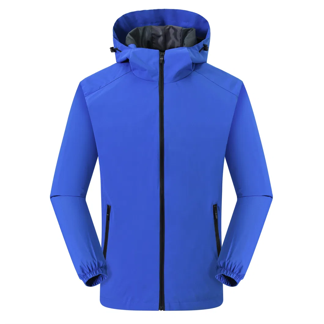 Waterproof Breathable Windproof Rain Lightweight Outdoor Clothing Rain Jacket