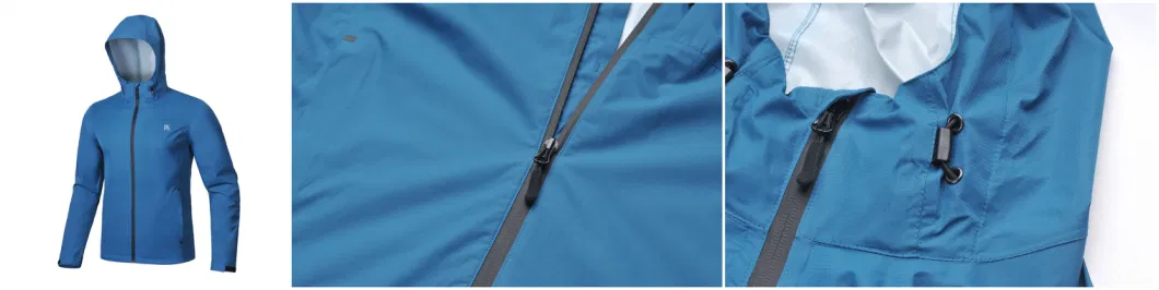 New Waterproof Windproof Jacket Raincoat Men Sportswear Outdoor Hooded Jackets