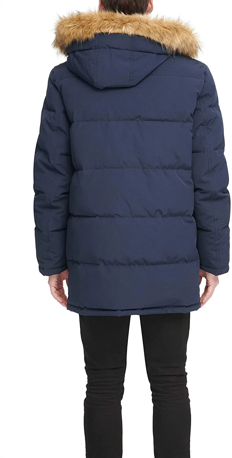 Fur Hooded Down Parka Canada Style Men′s Plus Size Goose Down Jacket Outdoor Winter Jackets Parka Outwear