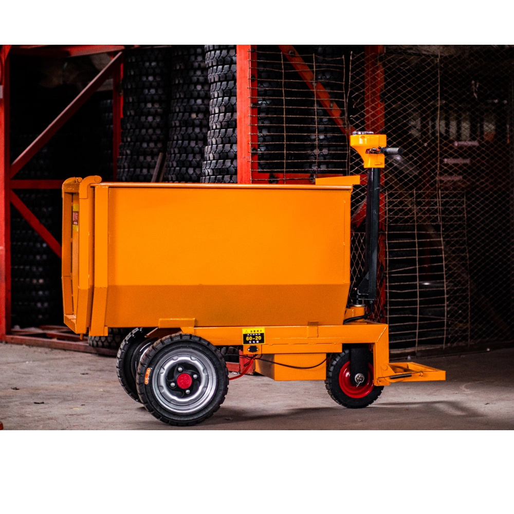 Electric Mini Dumper Cart Construction Cargo Tricycle Tipping Wheelbarrow