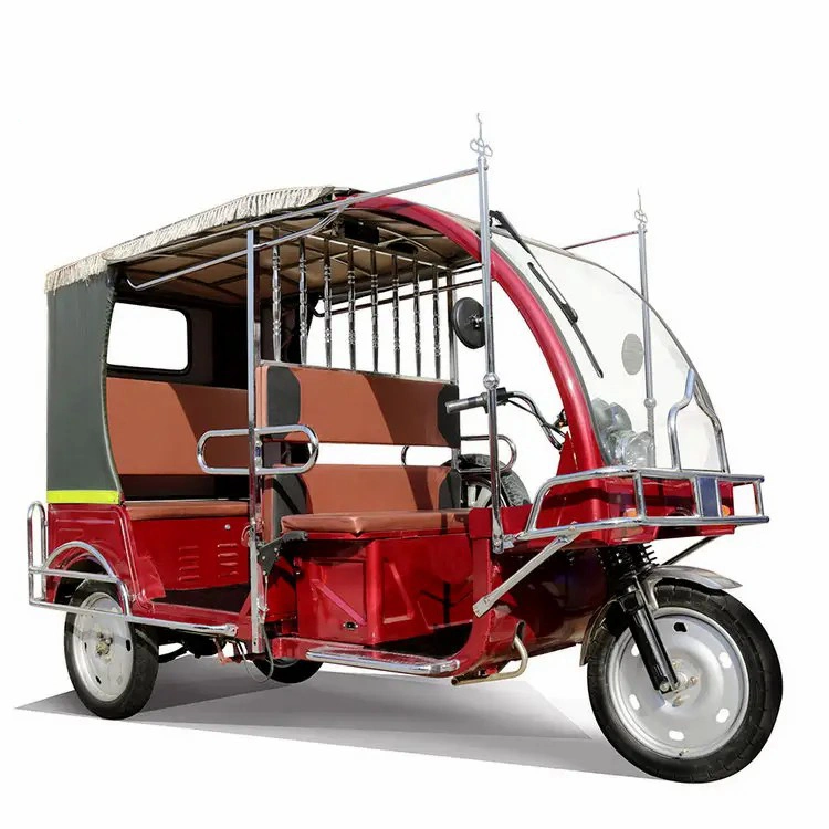 Rickshaw New Energy Electric Tricycle E Rickshaw Passenger Trike Pedicab Motorized Tricycles