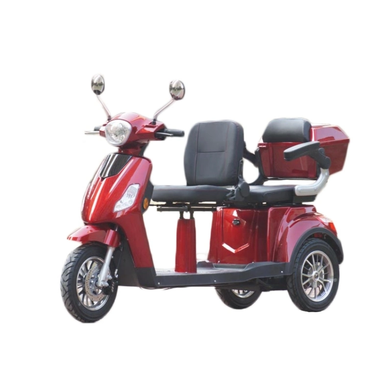 Multi-Purpose Foldable Seat Cheap Three Wheel Electric Tricycle for Cargo and Passengers