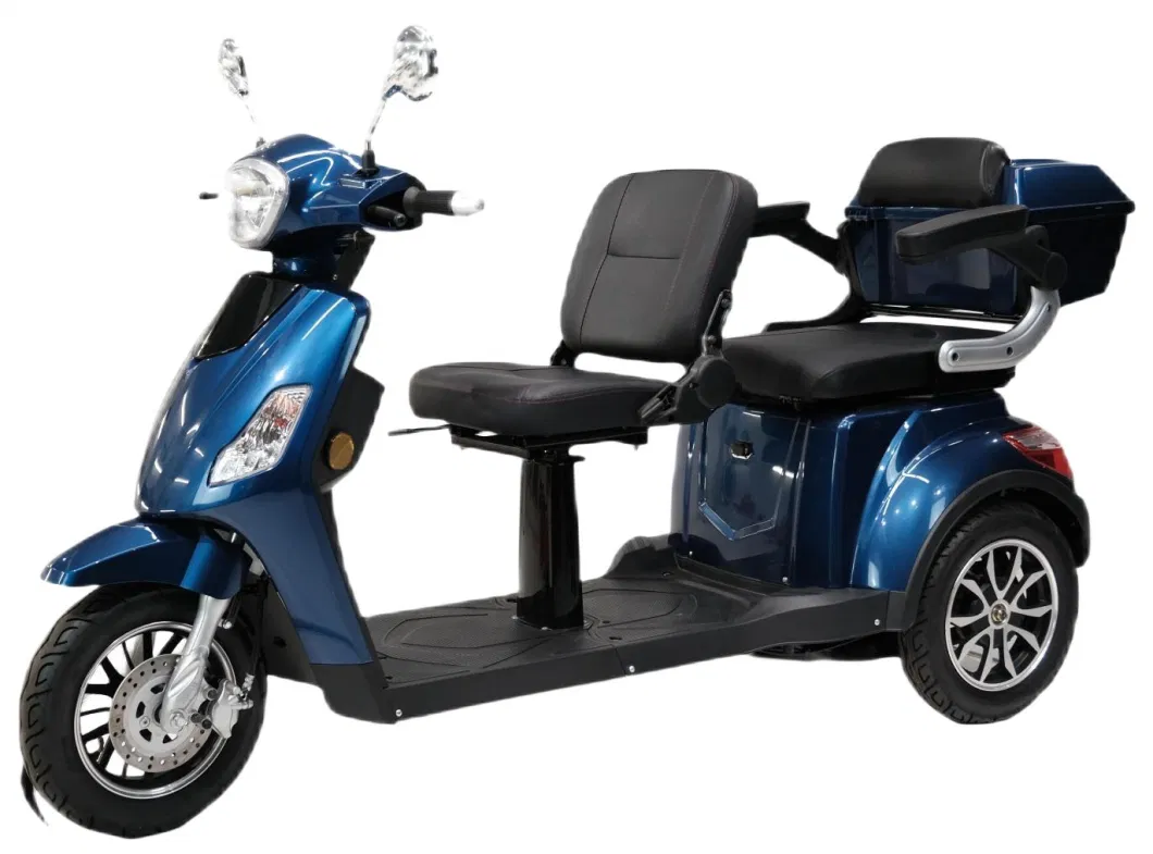 Fat Tire Three Wheel Motor Adult Battery Powered Electric Tricycles Powered Trike for Elderly Leisure Passenger