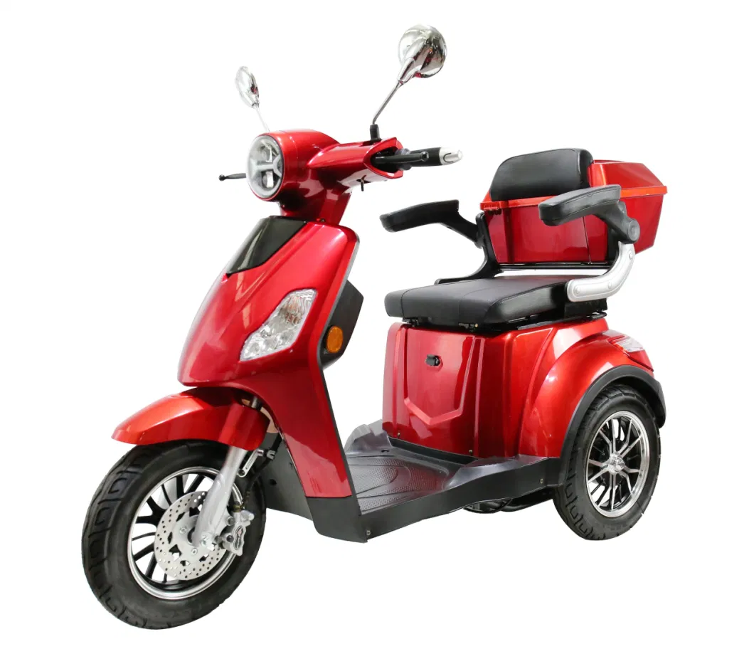 Fat Tire Three Wheel Motor Adult Battery Powered Electric Tricycles Powered Trike for Elderly Leisure Passenger