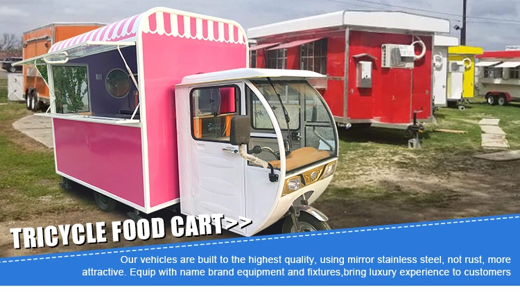 Top&#160; Sale Electric Tricycle Mobile Frozen Food Truck for Sale