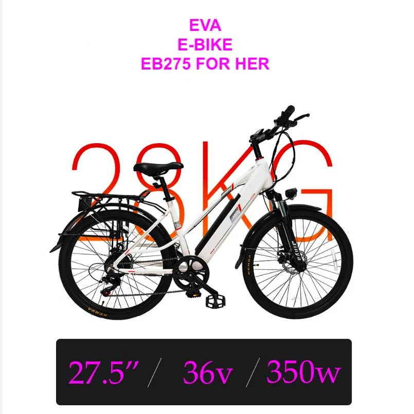 Factory Direct Sale Eb275 EVA E-Bike 36V 350W Adult Female Electric Bicycle
