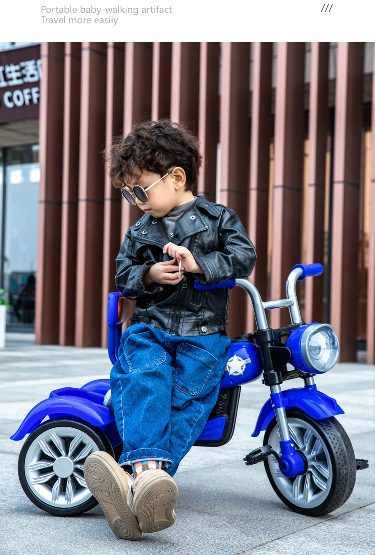 Fashion Children&prime;s Toy Tricycle 1-6 Years Old Baby Tricycle